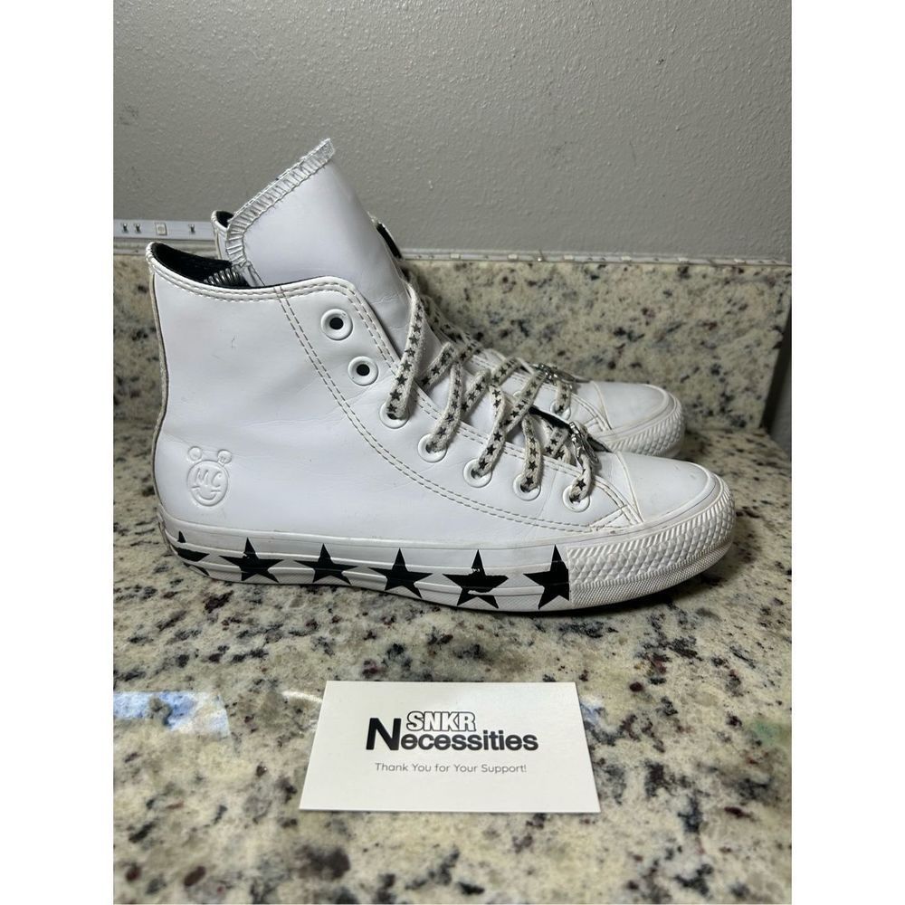 CONVERSE WOMEN'S CTAS HI 563719C sneakers shoes white black disney SIZE 6 US